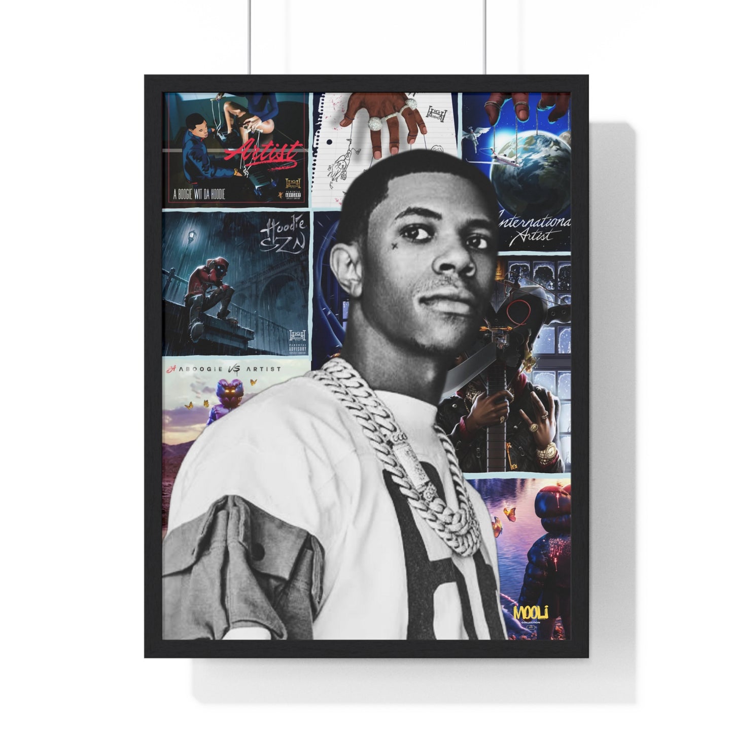 A Boogie wit da Hoodie | Framed Discography Poster