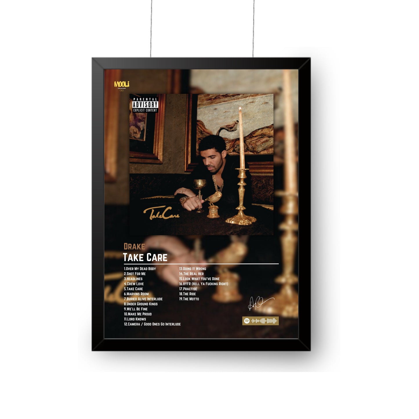 Drake Album Poster | Take Care