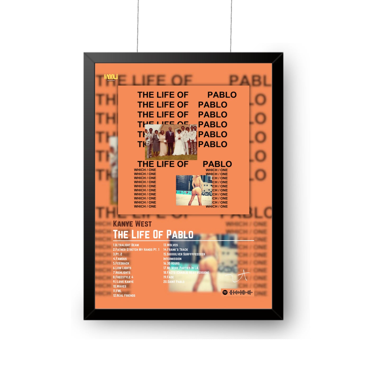 Kanye West Album Poster | The Life Of Pablo